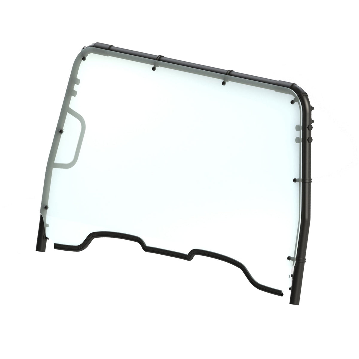 Uncoated Full Fixed Windshield, Big Red Z1M4 - product image 1