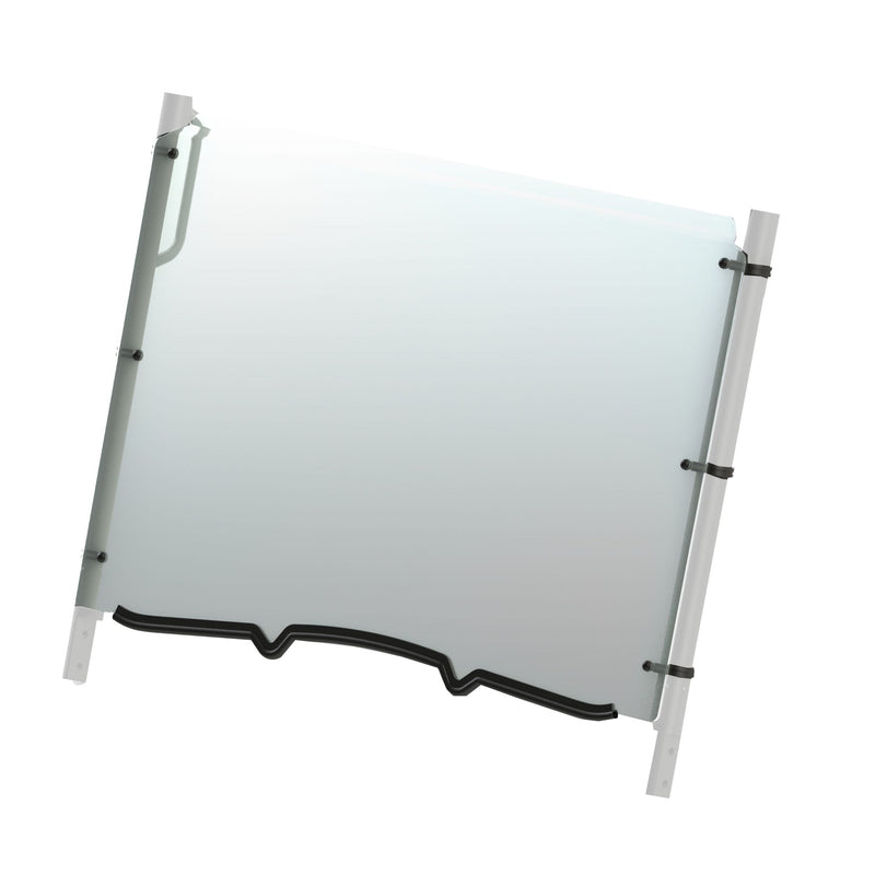 Uncoated Full Fixed Windshield, Kawasaki Teryx V5B5