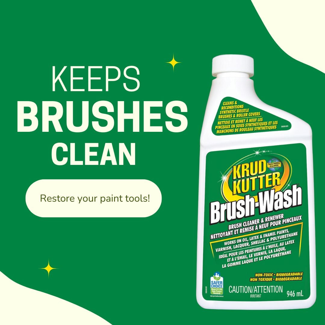 Brush-Wash Cleaner & Renewer For Oil, Latex & Enamel Paint, Non-Toxic, 946-mL C1G7 - product image 8