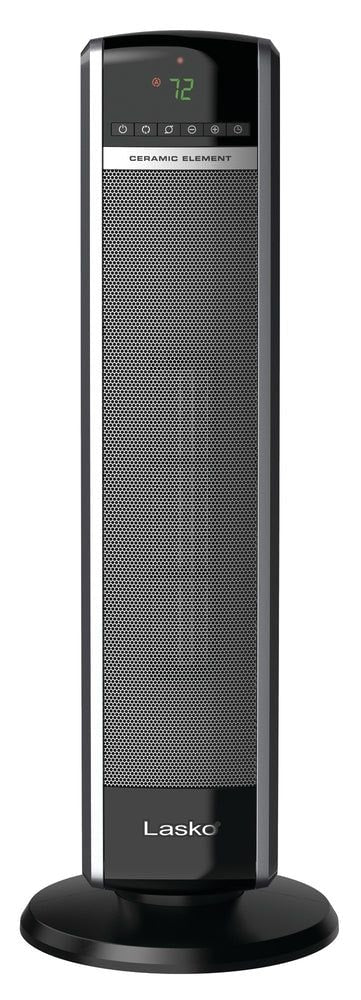 1500W Digital Tower Ceramic Space Heater withRemote Control, 1500W, Black, 30-in C1L6