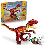 Creator 3-in-1 Fierce Dinosaur Toy Building Set - 31379, 283-pcs, Ages 8+ B6L8 - product image 1