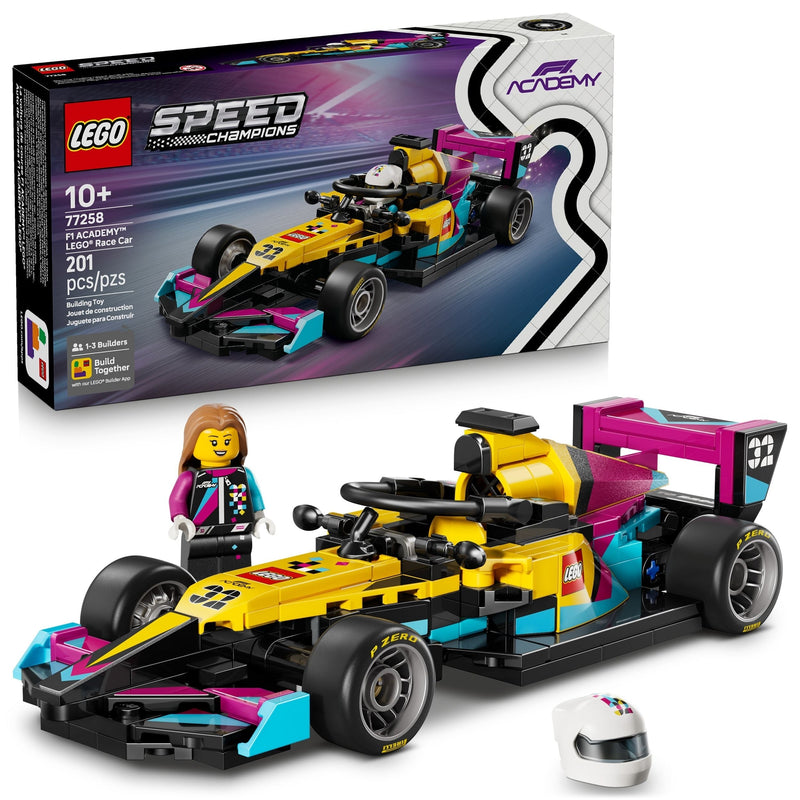 Speed Champions F1 ACADEMY Race Car - 77258, 201-pcs, Ages 10+ L2D5