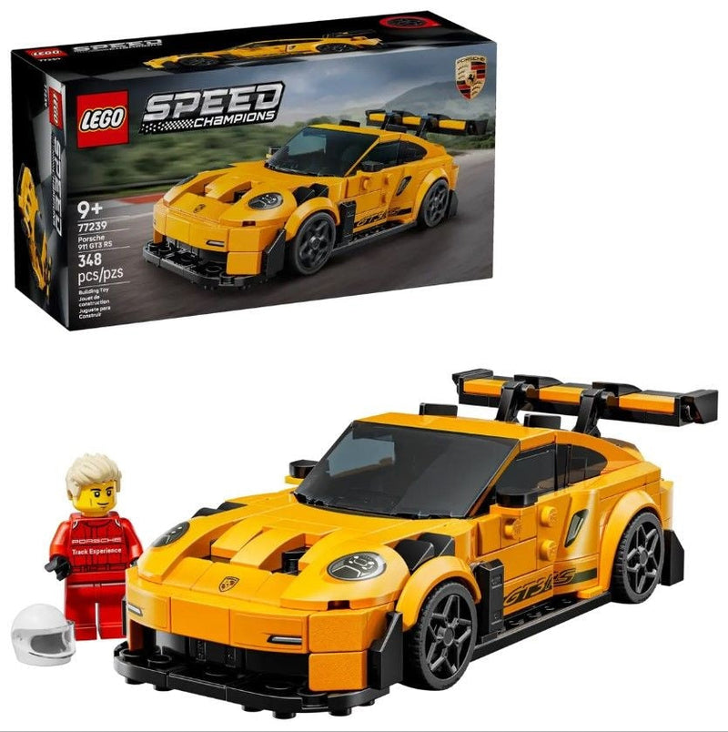Speed Champions Porsche 911 GT3 RS Super Car - 77239, 348-pcs, Ages 9+ G3Q0