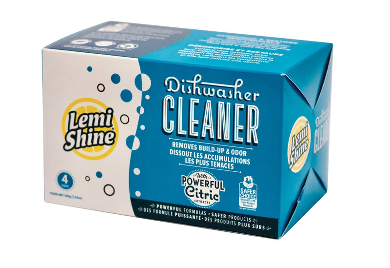 Shine Dishwasher Cleaner, Fresh Lime Scent, 4-pk E7T6