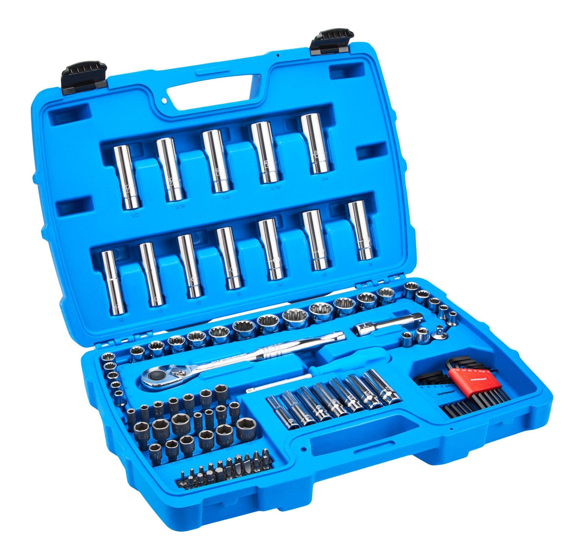 100 Piece Multi Fit Socket Set D6L9 - product image 4