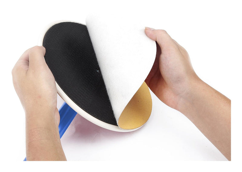 150-Grit Hook & Loop Sandpaper Discs For Random Orbital Sander, 9-in, 10-pc J5O2