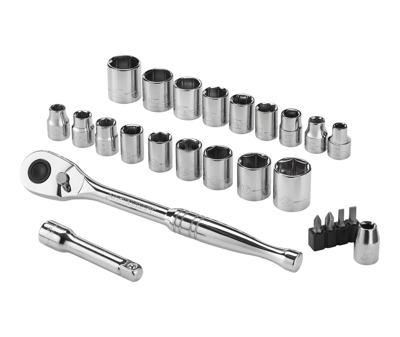 25 Piece 3/8" Drive Socket Set V4N5