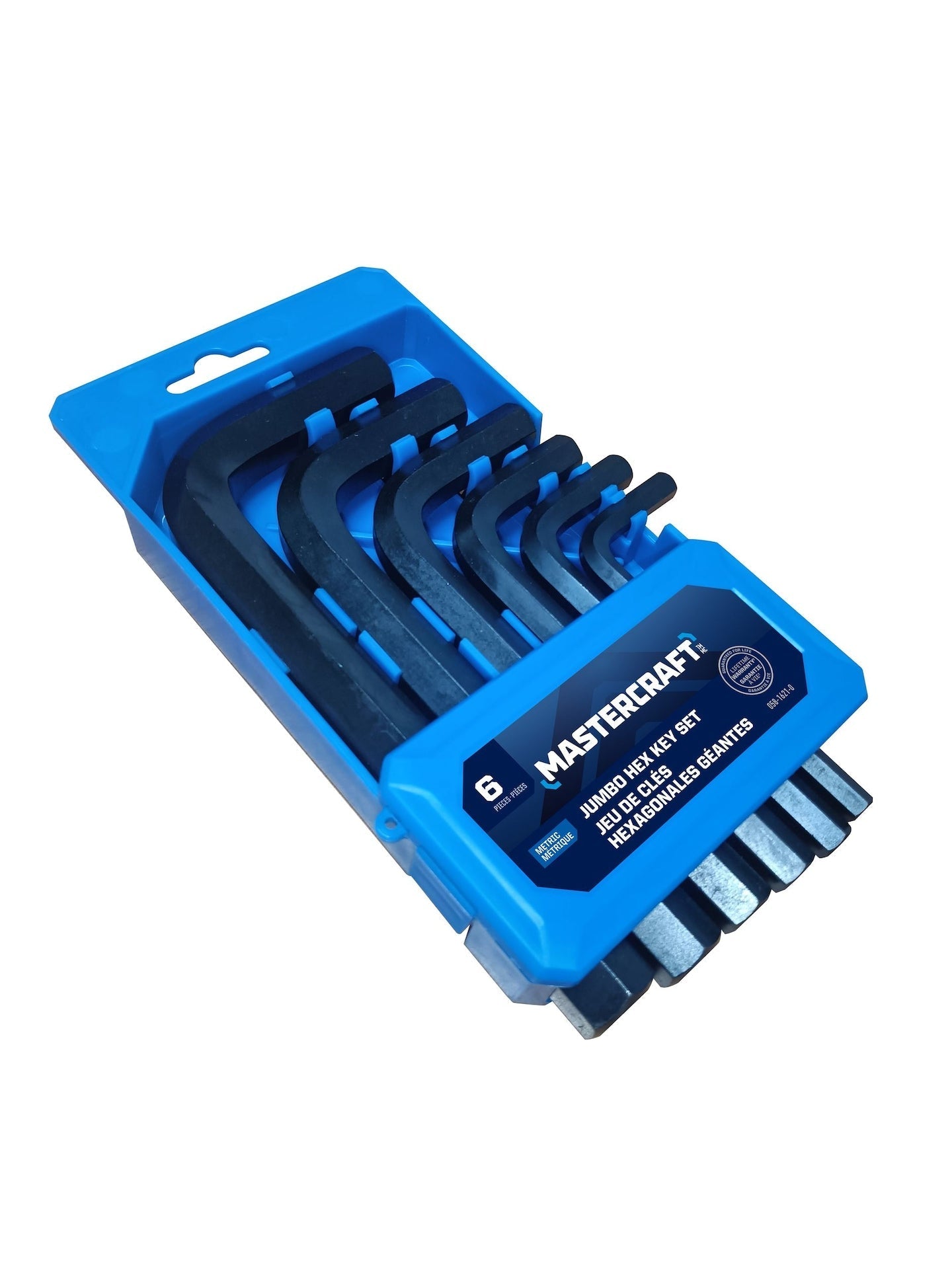 Jumbo Hex Key Set/Allen Wrench Set, Metric, High Quality Cr-V Steel, 6-pc G3P1 - product image 3