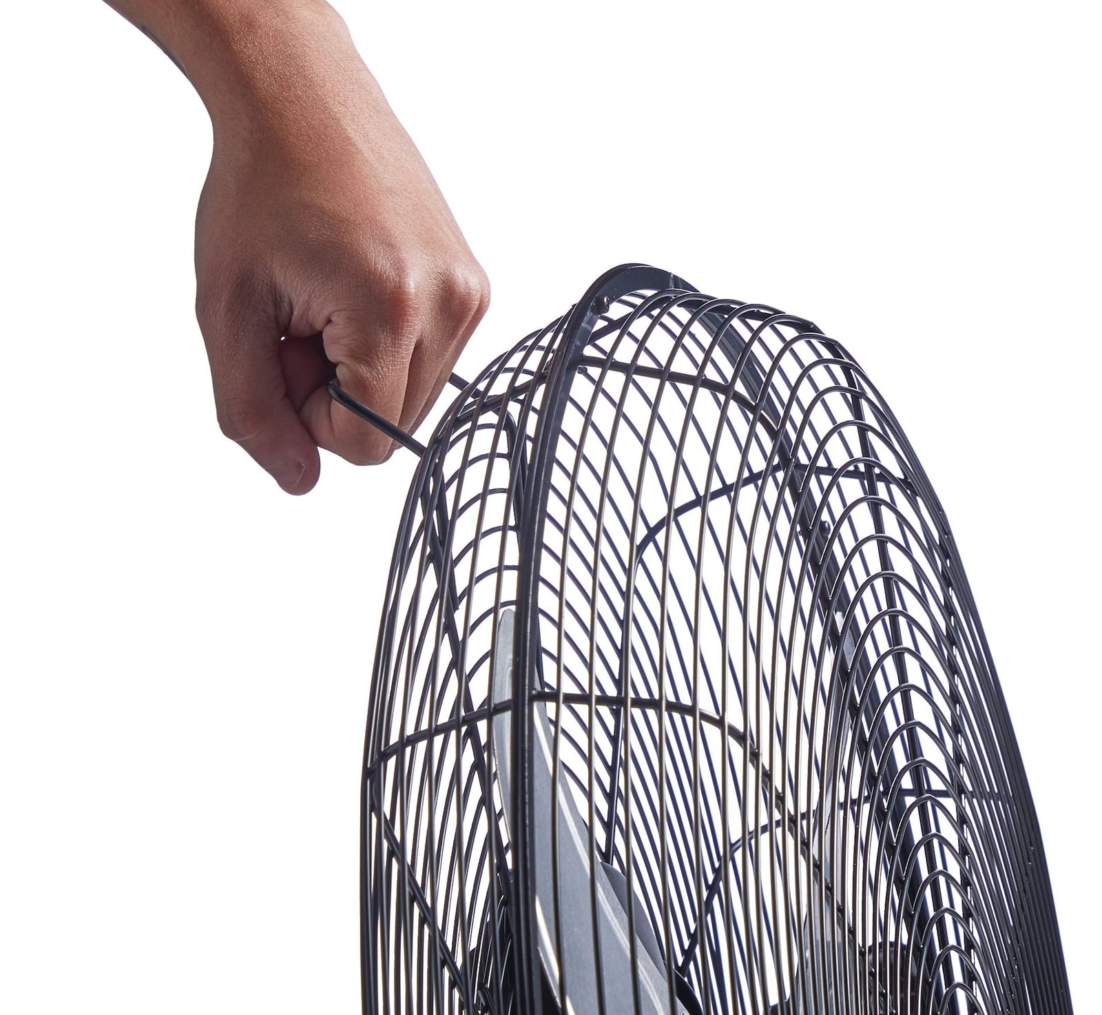Vertical-Tilt Portable Floor Fan, 3-Speed, Black, 20-in, NOMA Oscillating Tower Fan, Remote Control, 3-Speed, White, 45-in, NOMA 7K... Q3S8 - product image 5