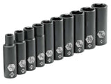1/2-in Drive Deep Impact Socket Set, SAE, 10-pc P2W4 - product image 1