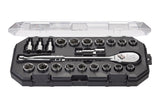 21 Piece 1/2" Drive Metric Socket Set A2S9 - product image 5