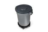Universal Commercial Heavy-Duty Resin Garbage Can Dolly, Black D8Q3 - product image 8