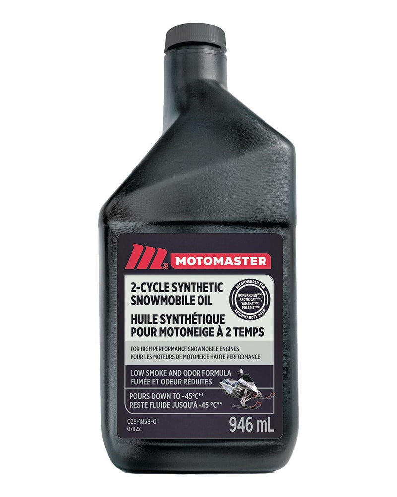 2-Cycle Synthetic Snowmobile Oil, 946 mL T0A0