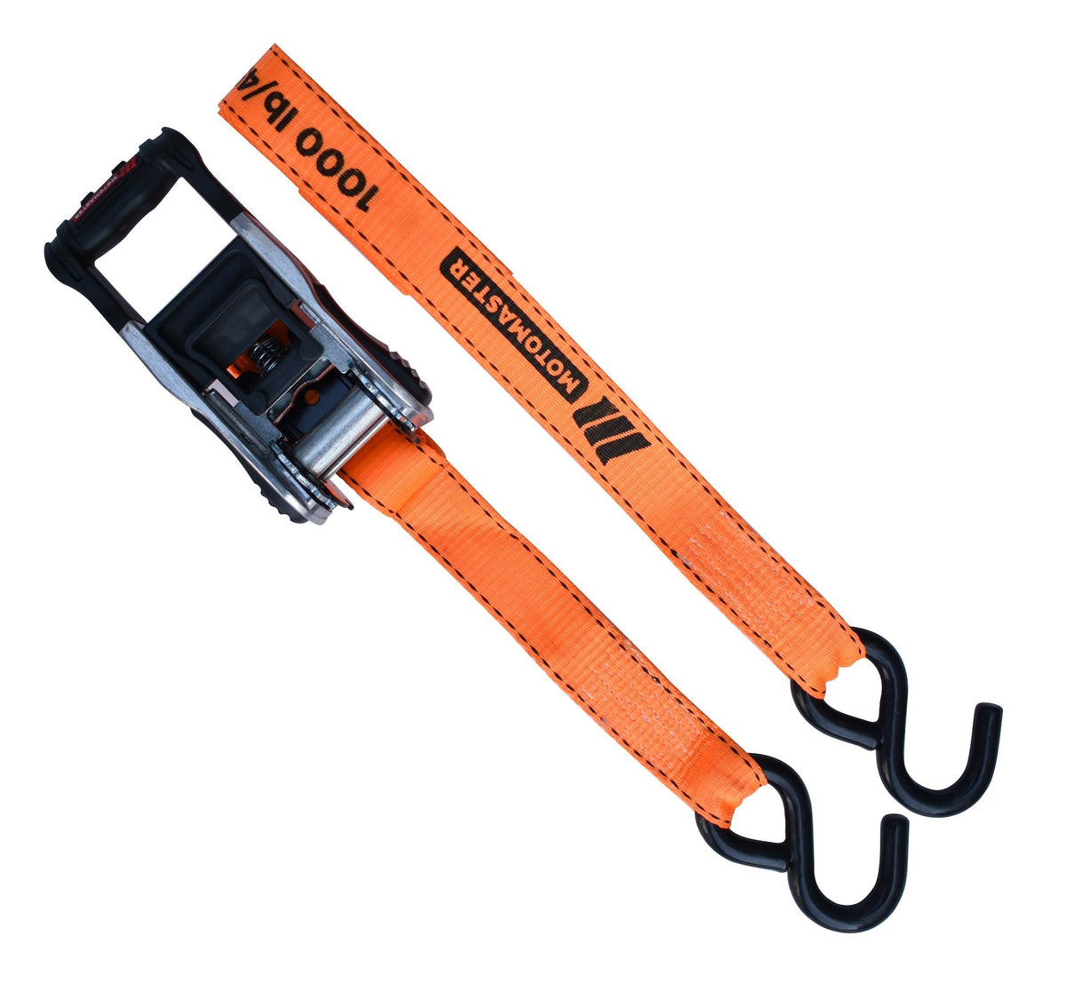 3,000-lb Heavy-Duty Ratchet Tie Down Straps, with Power Grip Padded Handles, 1.25-in x 10-ft, 2-pk Z7Z4 - product image 7