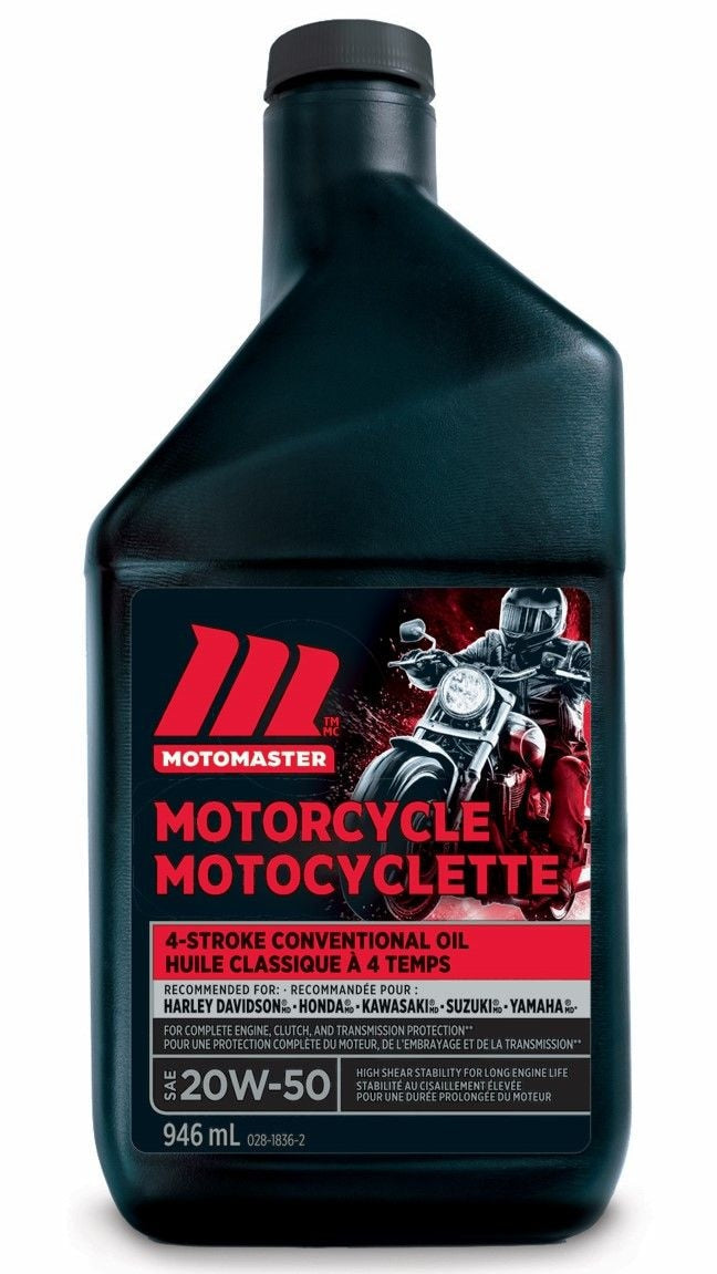 4-Stroke Motorcycle Oil SAE, 946-mL I0V6