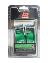 450-lb Light Duty Lashing Straps with Cam Buckle Clasps, Weatherproof, 1-in x 12-ft, 2-pk B0K9 - product image 2