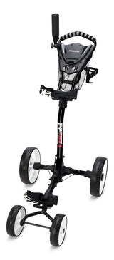 EZ Fold 4 Wheel Golf Cart, 4WD, Collapsible, Black J0S0 - product image 1