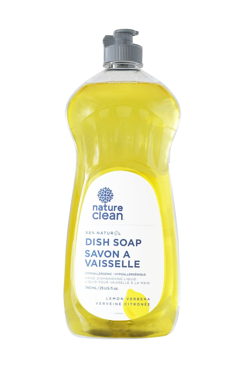 Clean Liquid Dish Soap, Lemon, 740-mL O6C5