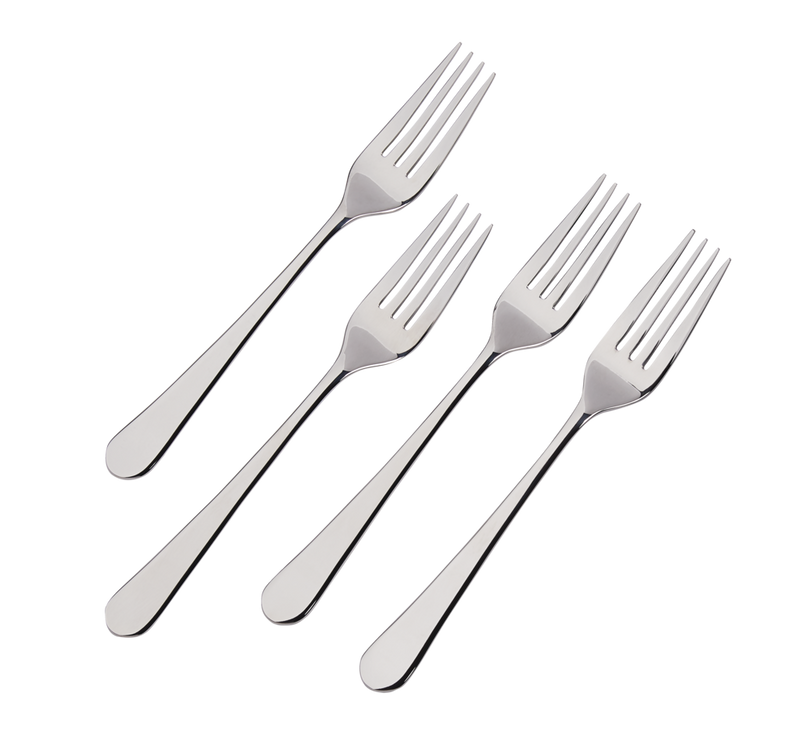 Stainless Steel Salad Forks, 4-pc Y0F0