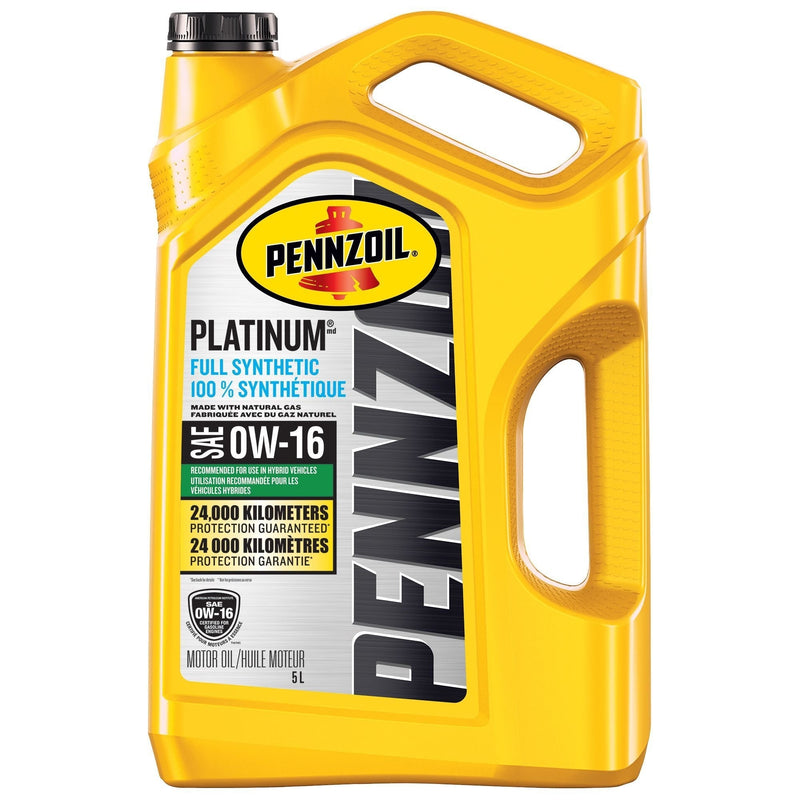 Platinum 0W16 Synthetic Engine Oil, 5-L E3M0