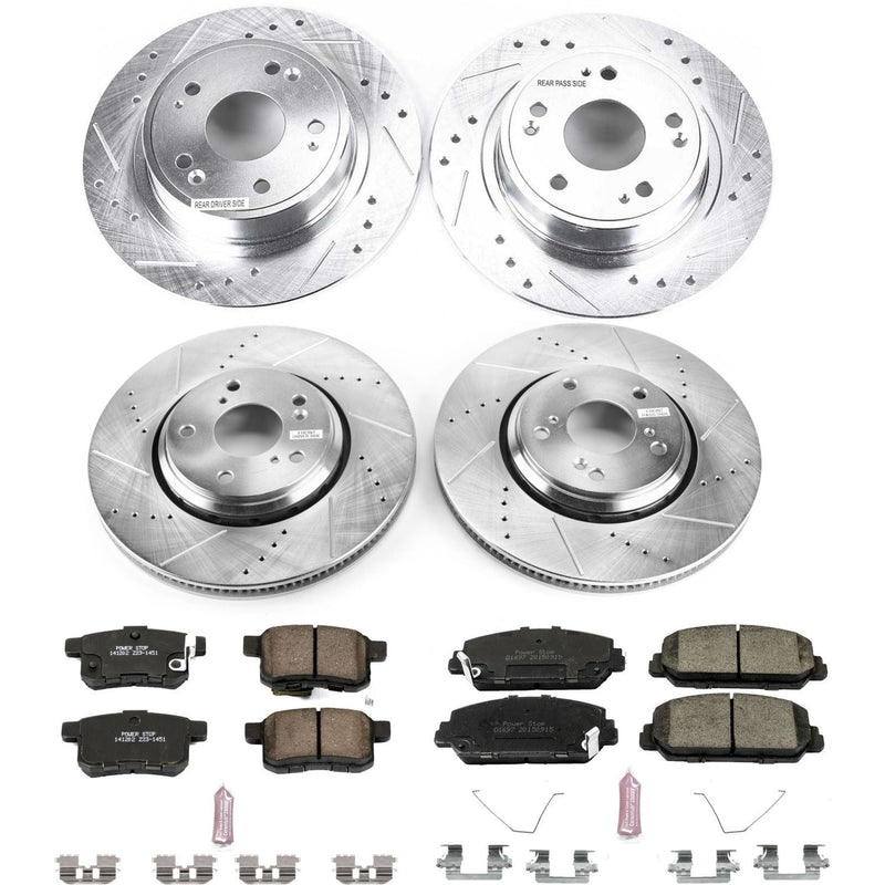 Z23 Evolution Sport Performance Brake Kit - Front & Rear (Part# K6000 - K16000) Q1W8