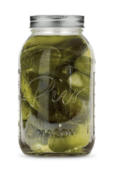 XL 64-oz BPA-Free Mason Jar with Canning Lid and Band, 6-pk X0N5 - product image 1