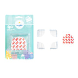 Child-Proofing Furniture Edge Cushions, Clear, 4-pk M7H3 - product image 1