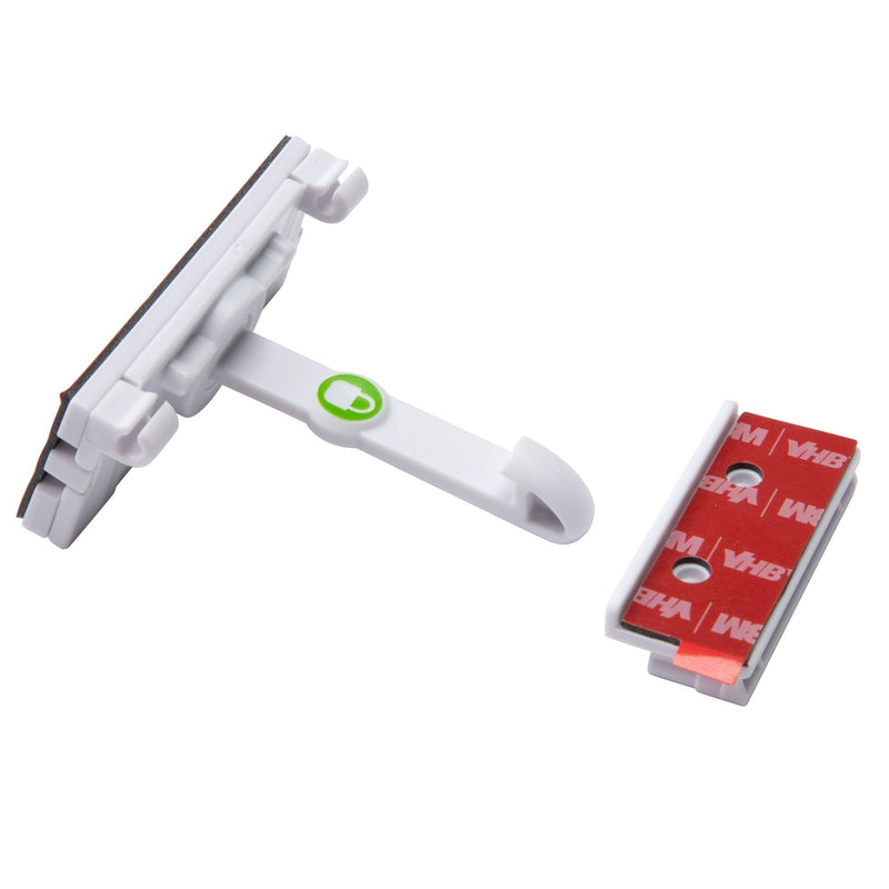 Adhesive Cabinet & Drawer Latches, 4-pk W5F3