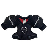 Rekker M65 Hockey Shoulder Pads, Youth, Black/Red, Assorted Sizes P5U6 - product image 1