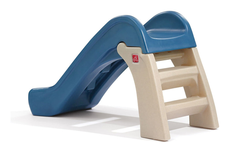 Step2 Outdoor Portable Play & Fold Jr. Baby Slide, Blue, Ages 1.5+ K0S6