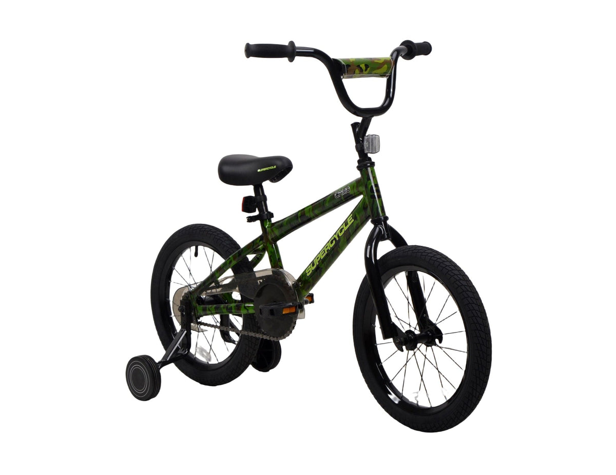 Youth Bike with Hi-Ten Steel Frame, 16-in, Camo Q2X0 - product image 1