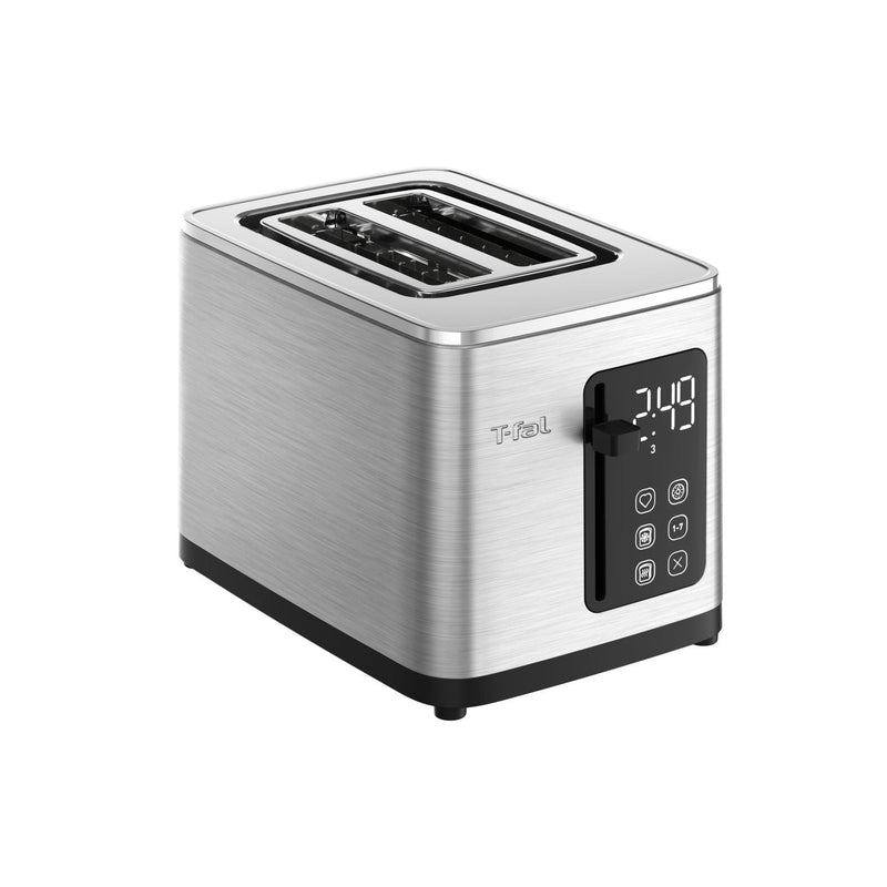 2-Slice Stainless Steel Digital Toaster, Extra wide slots, 7 Browning levels B9F2