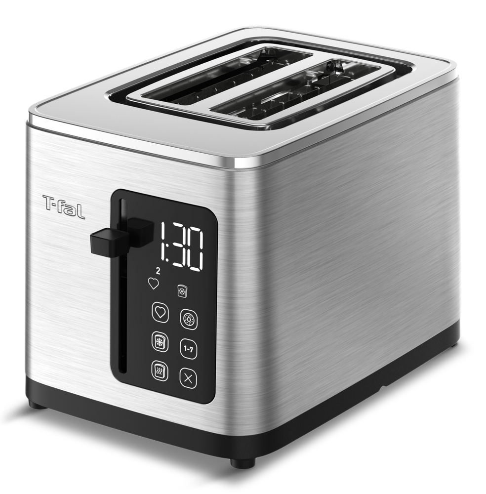 2-Slice Stainless Steel Digital Toaster, Extra wide slots, 7 Browning levels B9F2 - product image 2