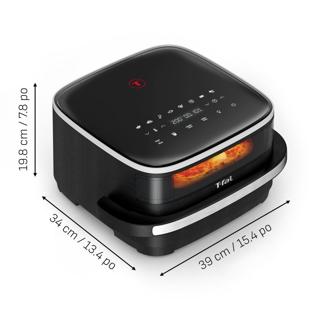 Easy Fry XL Surface Air Fryer, 10-in-1, Large Air Fryer, Super-Sized Cooking Surface, Compact Format, 4L / 4.2Qt, Black O7N9 - product image 8