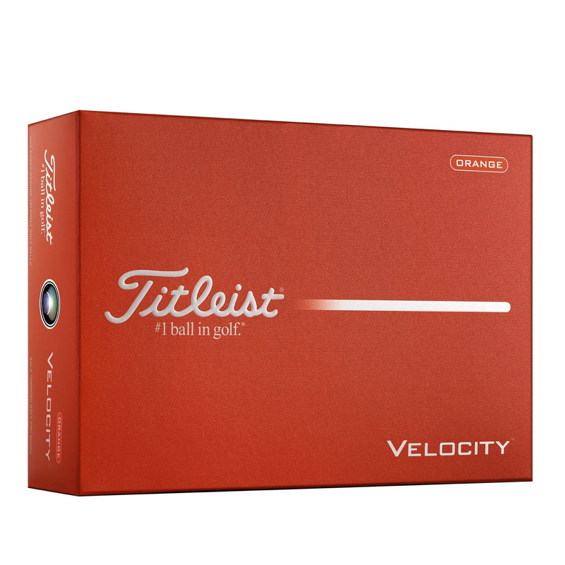 Velocity Golf Balls, Matte Orange, 12-pk Z3G4