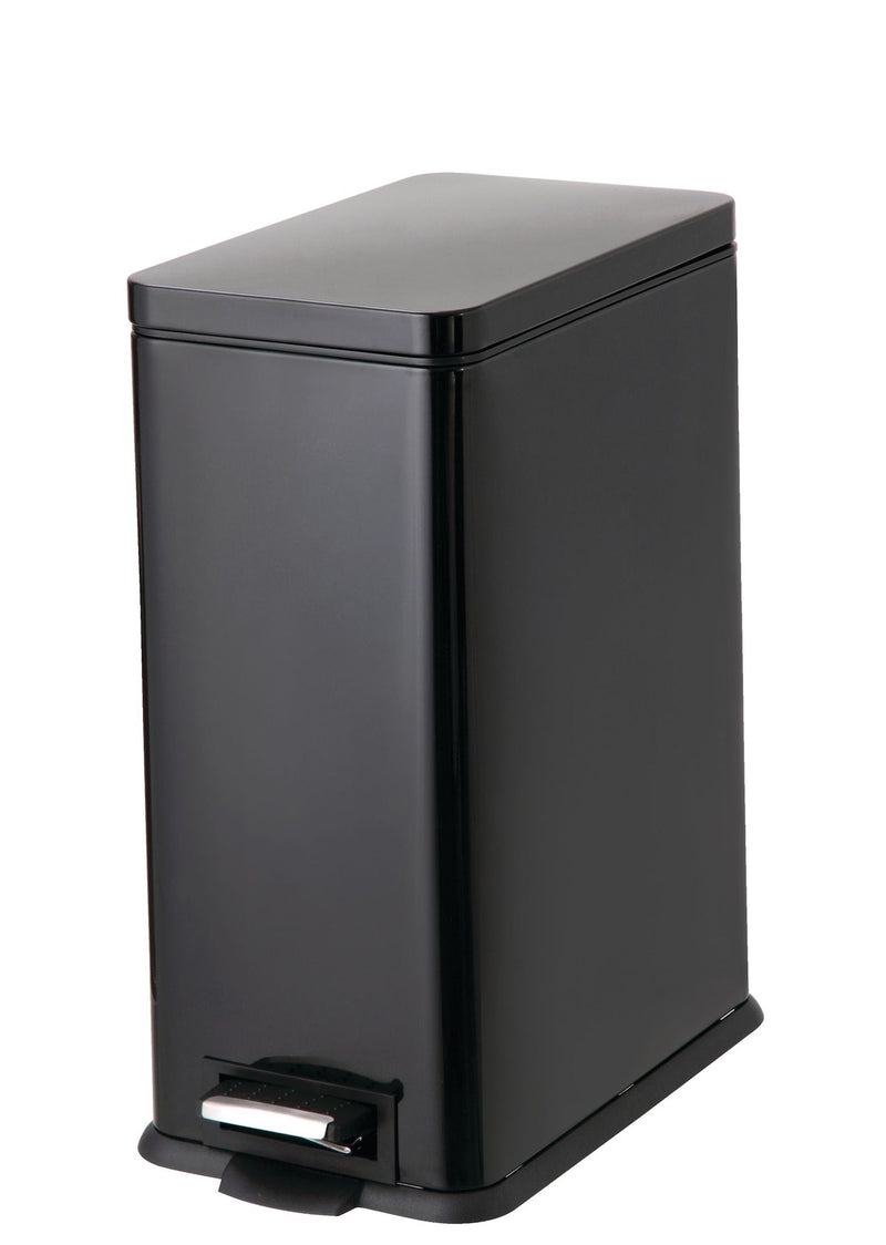 type A Steel Rectangular Step Garbage Can, Assorted Colours, 30-L R6O2