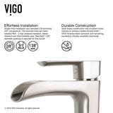 Hibiscus MatteStone White Bathroom Sink/Basin Set with Niko Faucet and Square Composite Vessel Y6G0 - product image 6