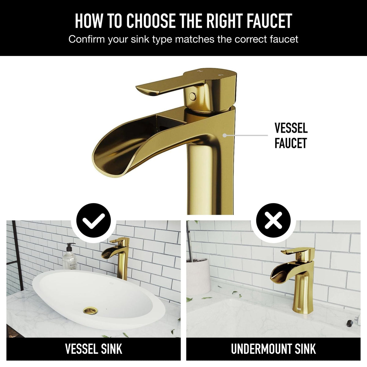 Niko Single Handle Single-Hole Bathroom Vessel Faucet in Matte Brushed Gold U4F1 - product image 6
