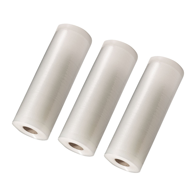 BPA Free Vacuum Sealer Bag Rolls, 8-in x 22-ft, 3-pk W3C4
