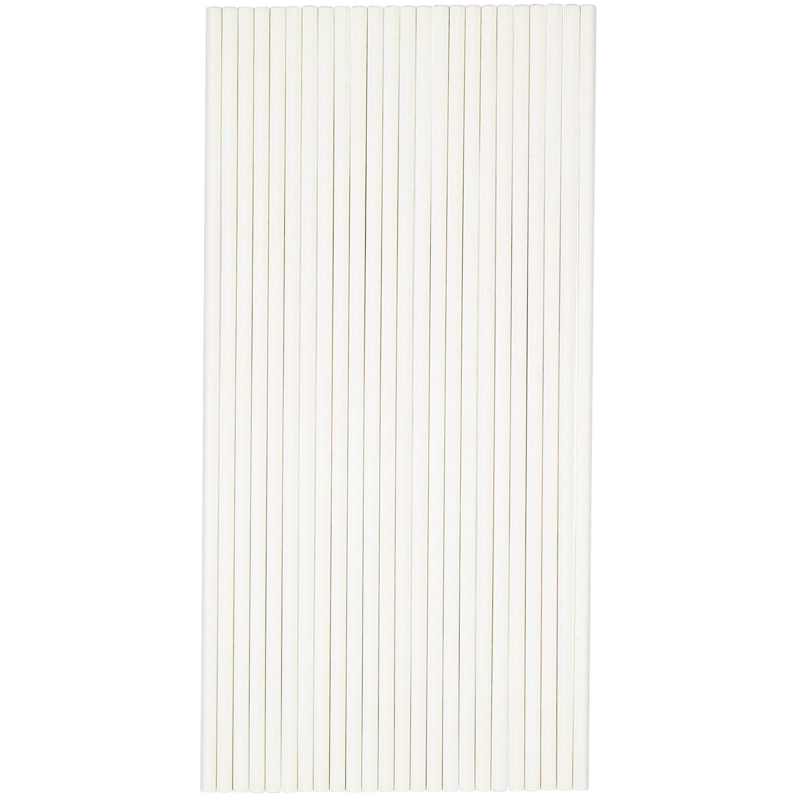 Lollipop & Cake Pop Stick, White, 8-in, 25-pk, for Baking/Cake Decoration J3R4 - product image 1