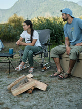 Bonavista Folding Camp Rocker Chair, Grey L3S6 - product image 2