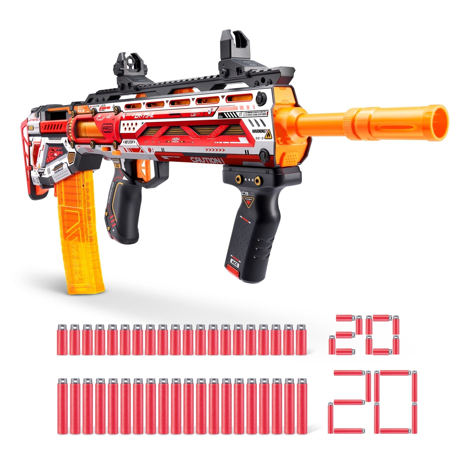 Skins Pro Series Longshot Dart Blaster with 40 Darts, Ages 14+ O6S1 - product image 1