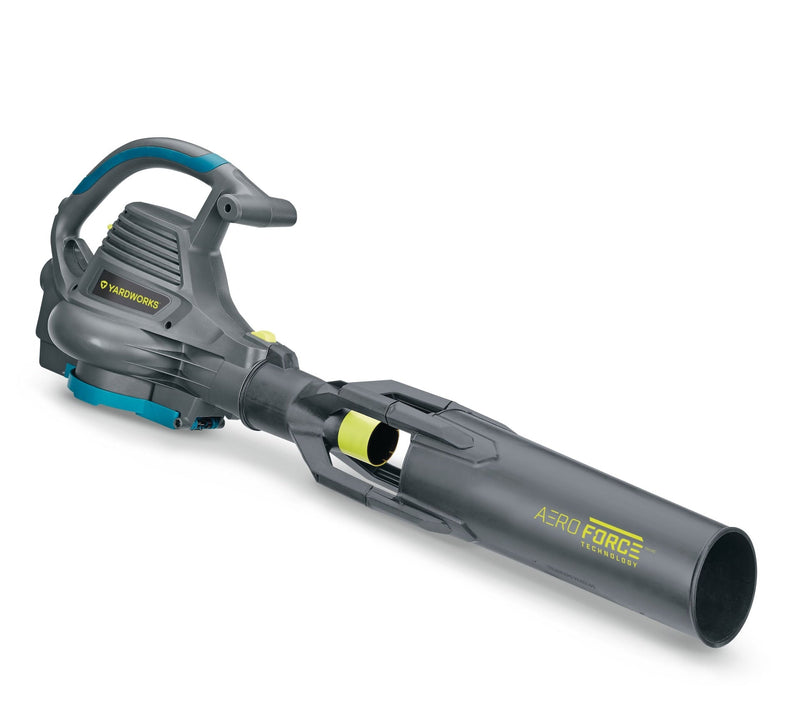 12 Amp Electric Leaf Blower/Vacuum with Aero Force Technology Black P8L8