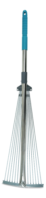 7 to 21-in Wide Metal Adjustable-Tine Telescopic Leaf Rake, 32 to 63-in Aluminum Shaft M6A6 - product image 3