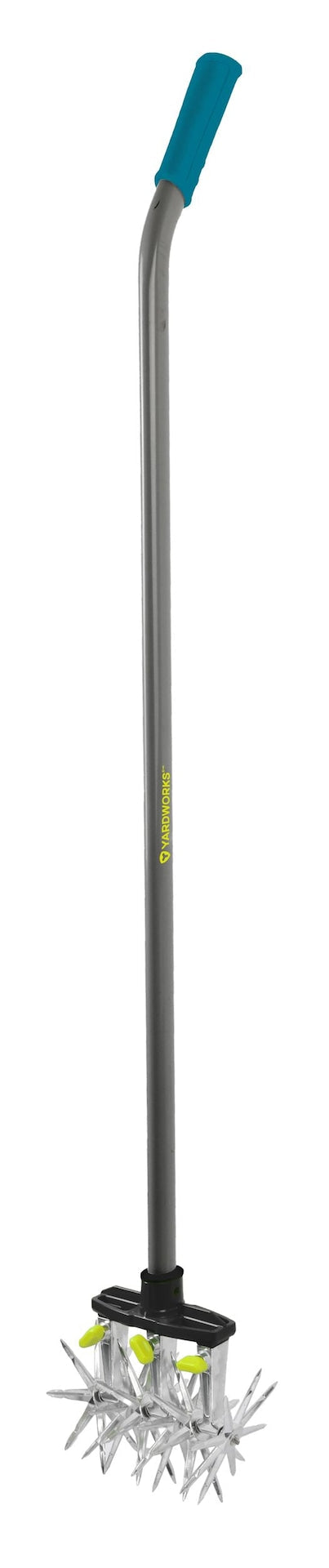 Steel & Aluminum 3-Tine Rotary Cultivator, 48-in Angled Handle V9O3