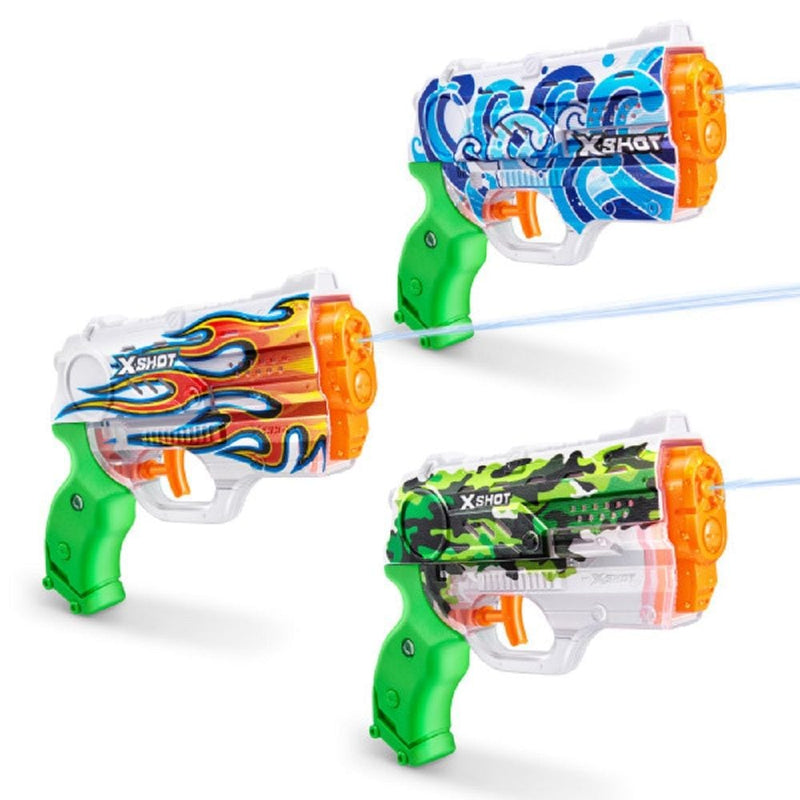 X-Shot SKINS Fast Fill Nano Water Blaster, Kids' Outdoor Summer Water Toy, 3.3-oz T5Q3